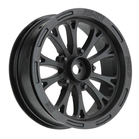 Proline 1/10 Pomona Drag Spec Front 2.2In 12mm Drag Wheels (2) Black