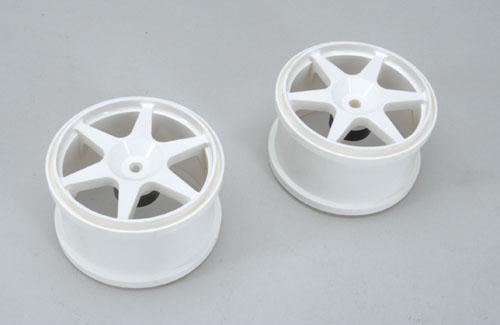 FG Modellsport S/Line Wheel White 65mm (Pk2)