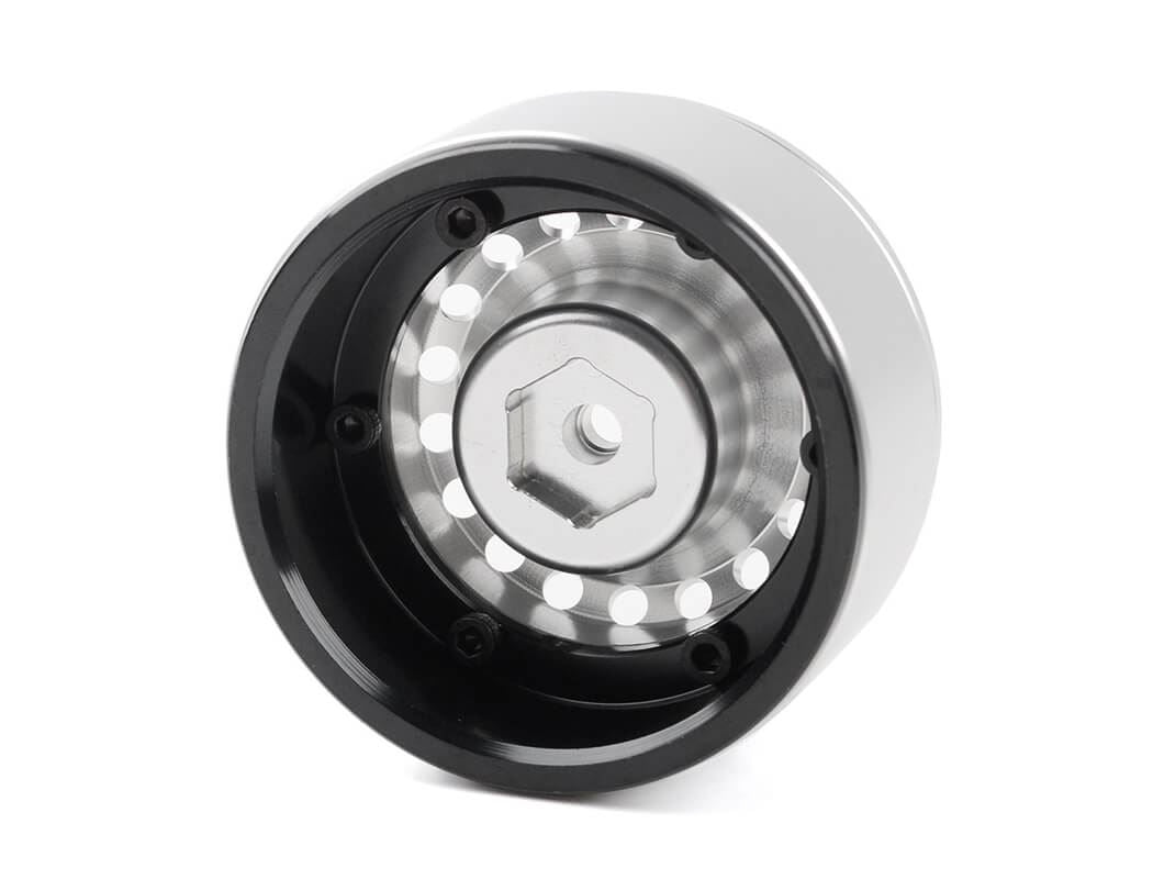 RC4WD RAD 1.9 ALUMINUM INTERNAL BEADLOCK WHEELS (SILVER)