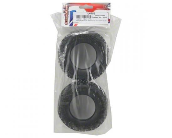 Schumacher Stagger Rib SC Tyres - Silver - 1 Pair