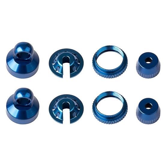 Element RC Enduro Shock Parts - Blue Aluminum