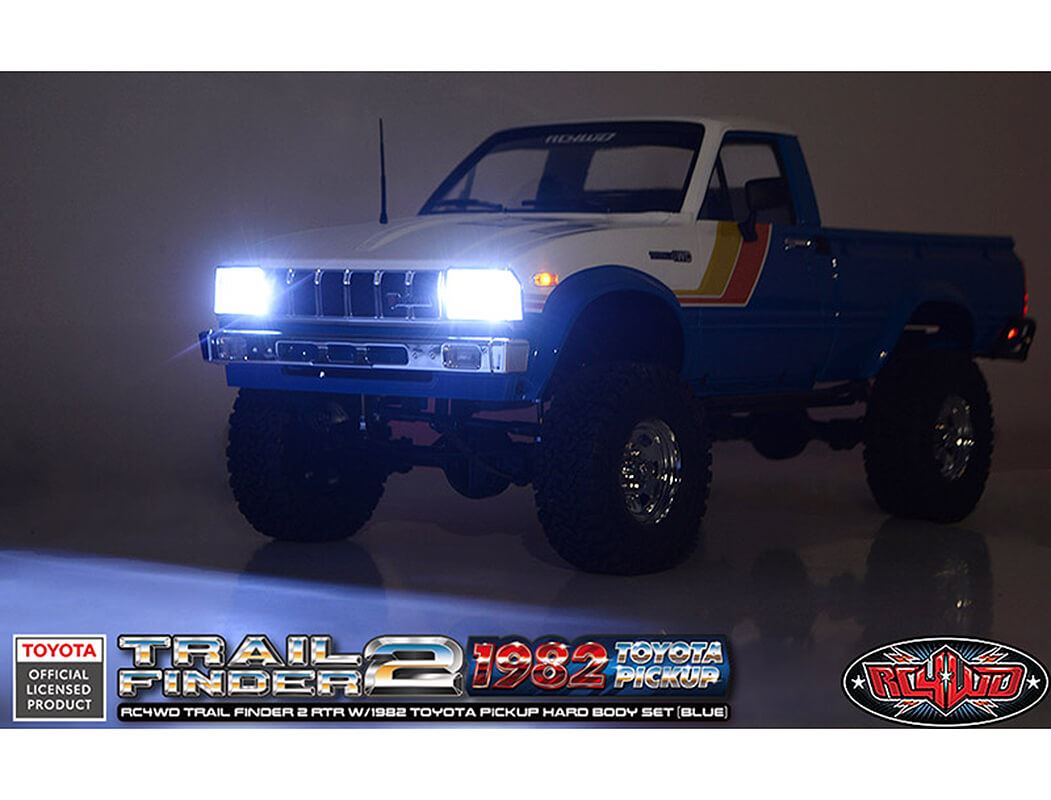 Rc4Wd Trail Finder2 Rtr With 1982 Toyota Pickup Hard Body Blue
