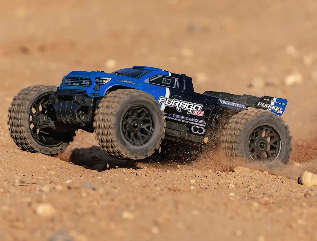 Corally Furago Xd Rtr Truck - Blue
