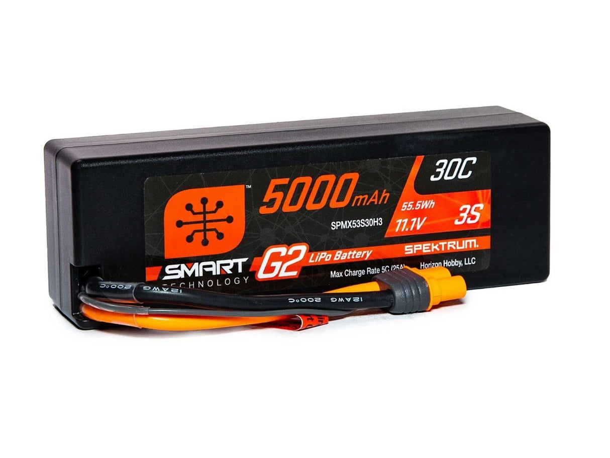 Spektrum 5000mAh 3S 11.1V SMART G2 30C IC3 -