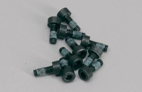 FG Modellsport Cap Screw Securing w/T.L 3x8mm Pk10