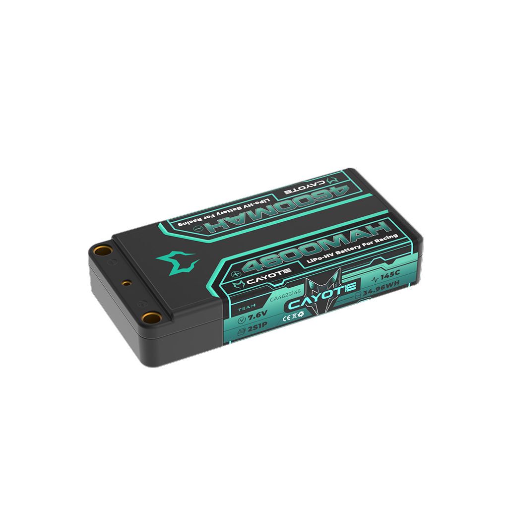 Cayote Lipo 4600Mah Hv Shorty 7.6V 18Mm 163G