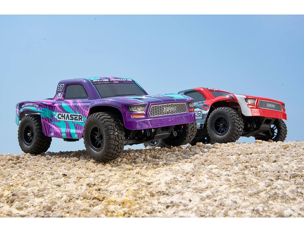 Fms Fsc24 1/24Th Chaser Truck Rtr - Red