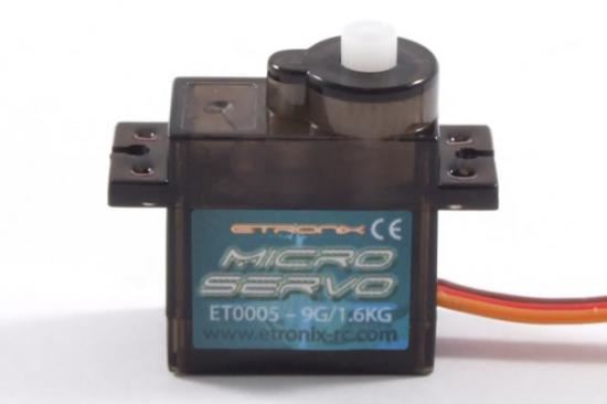 Etronix 9G 1.6Kg/0.12S Micro Servo