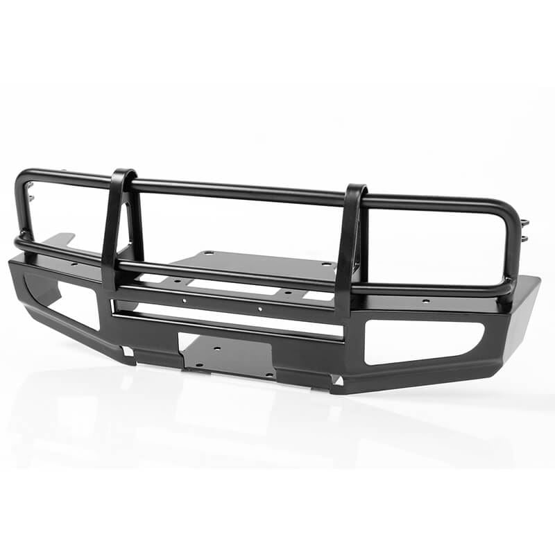 RC4WD TRIFECTA FRONT BUMPER, SLIDERS & SIDE BARS FOR LAND CRUISER LC70 BODY (BLACK)