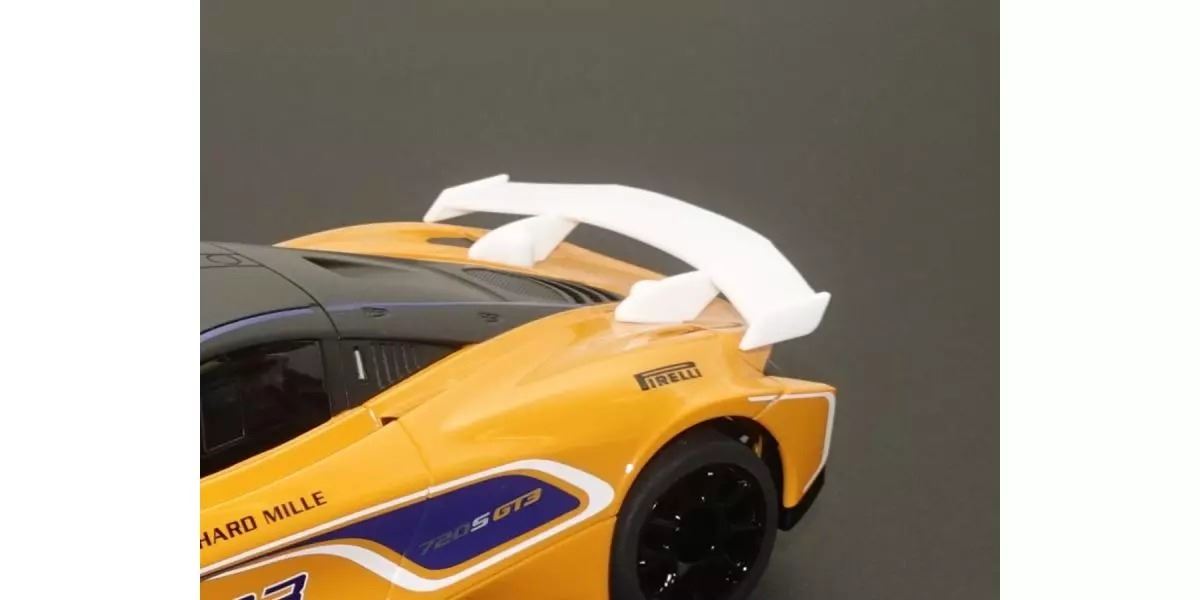 3D Rear Wing For McLaren 720S Kyosho Mini-Z (Light Weight)