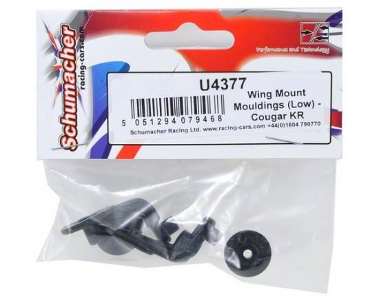 Schumacher Wing Mount Mouldings (Low) - Cougar KR