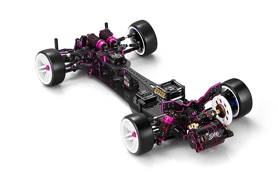HOBBYWING XERUN D10 DRIFT 10.5T RED MOTOR