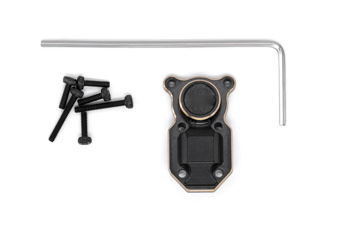 RC Overhaul Diff Cover Black Brass AX/SCX24