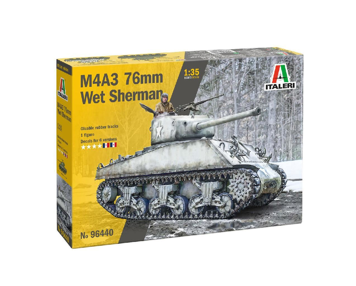 Italeri 1/35 Sherman M4A3 Wet