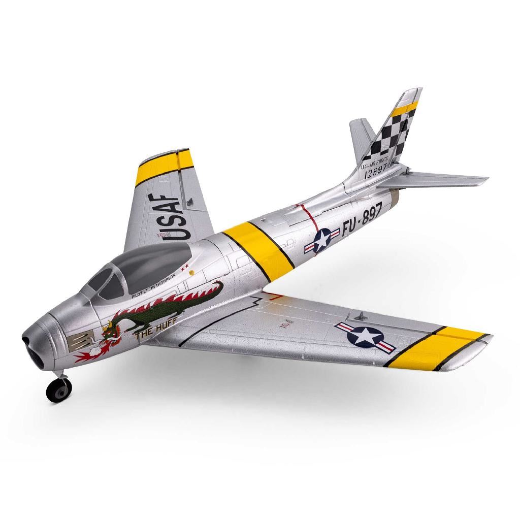 E Flite UMX F-86 Sabre 30mm EDF Jet BNF Basic with AS3X and SAFE Sel