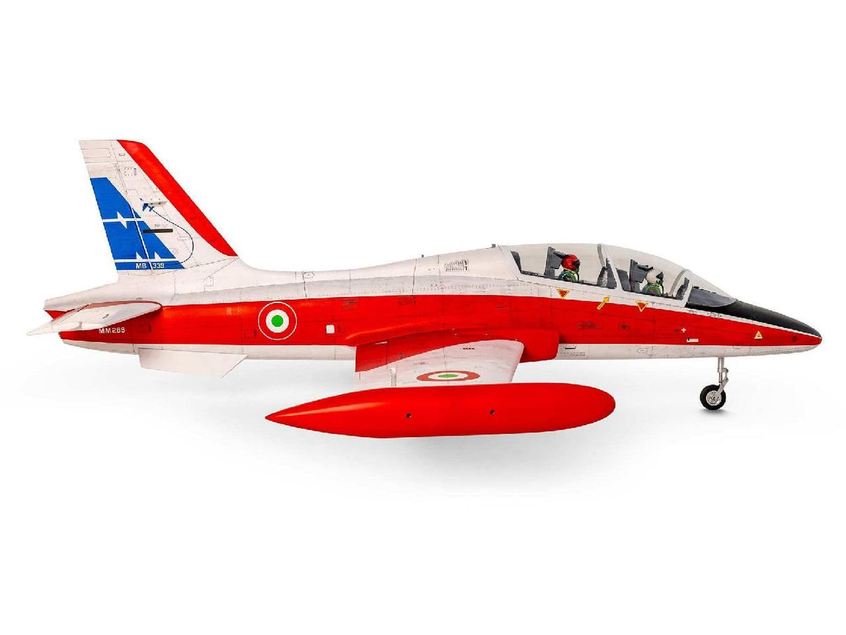 Hangar 9 Aermacchi MB-339 60-86N Scale Military Turbine Jet ARF, 84in