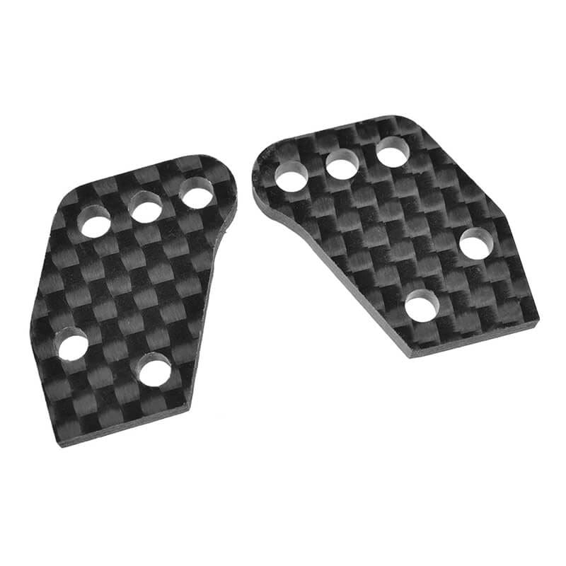 Corally Hub Camber Plates Rear Carbon 3Mm 2 Pcs
