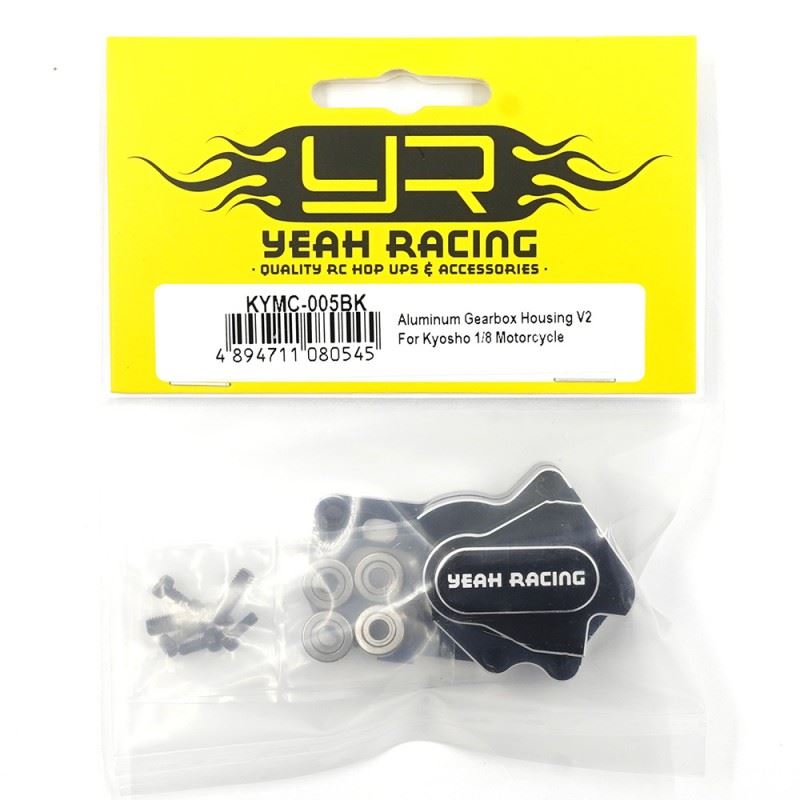 Yeah Racing Aluminum Gearbox Housing V2 For Kyosho 1/8 Motorcycle