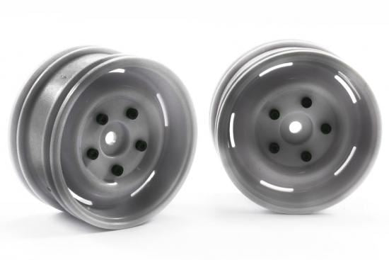 FTX OUTBACK STEEL LUG WHEEL (2) - GREY