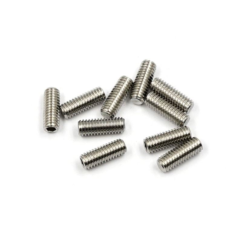 Yeah Racing Stainless Steel M3x8mm Hex Socket Screws 10 pcs