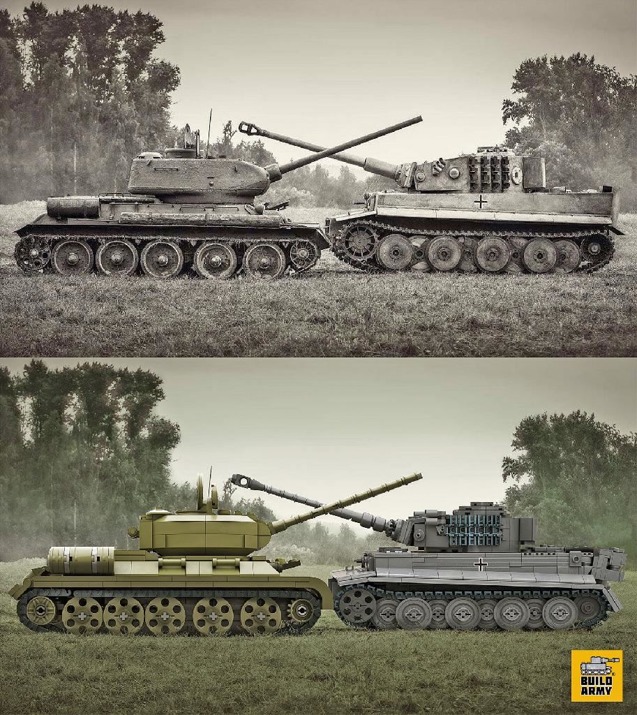 Build Army Tiger 1 Grey