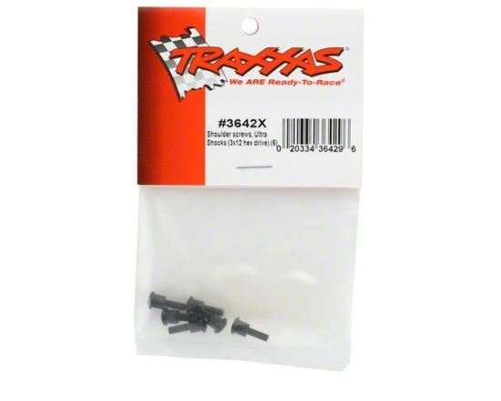 Traxxas Shoulder Screws, Ultra Shocks (3X12 Hex Drive) (6)