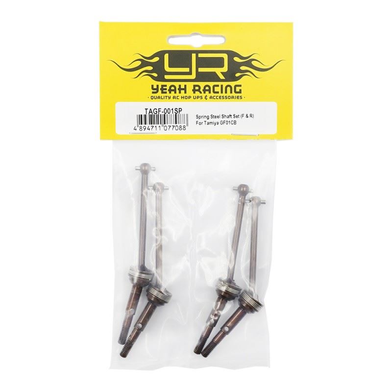 Yeah Racing Spring Steel Shaft Set (F & R) For Tamiya Gf01Cb