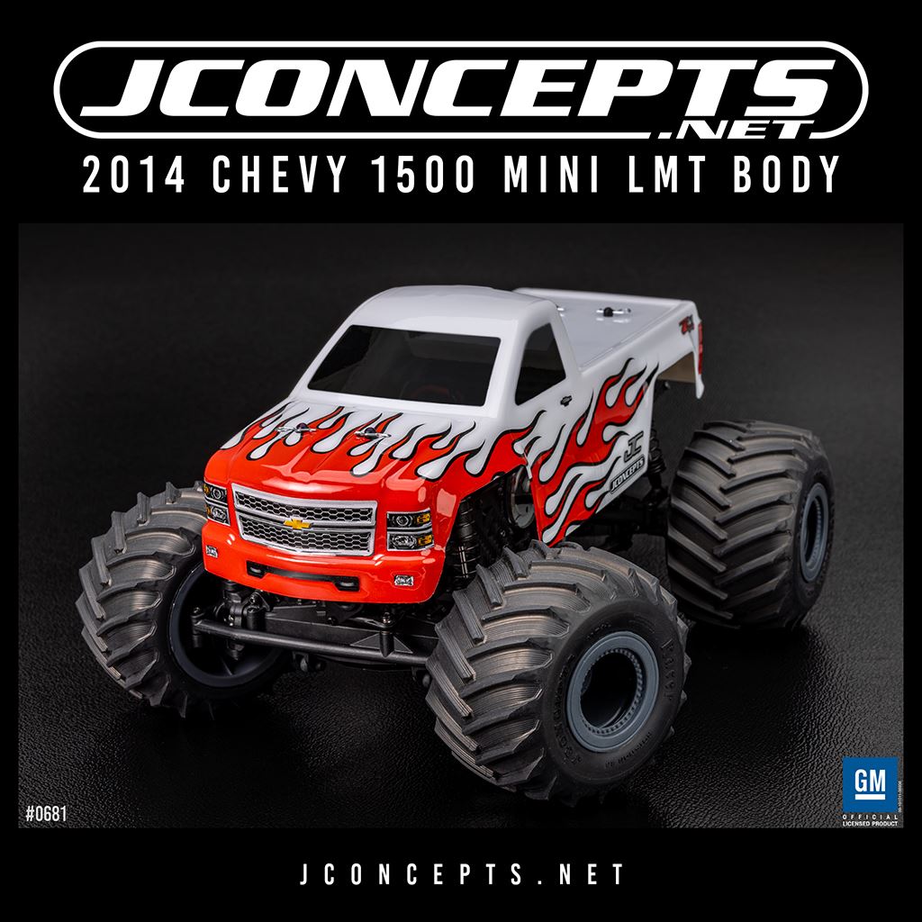 2014 Chevy 1500 Body (Fits - Mini Lmt)