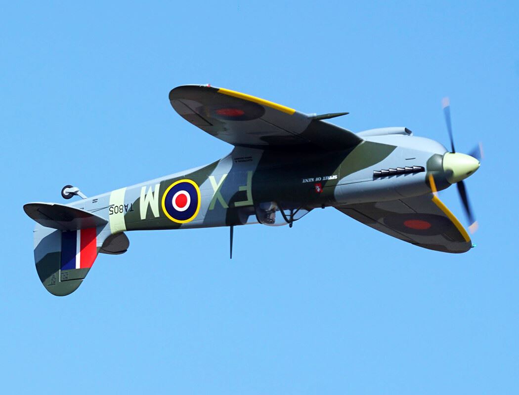 Xfly Supermarine Spitfire Mkix Spirit 1200Mm Without Tx/Rx/Battery
