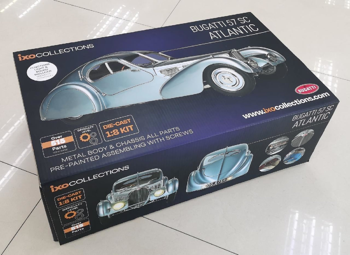 Ixo (Parent) Full Kit Bugatti Sc57 Atlantic 1/8 Scale Metal Kit