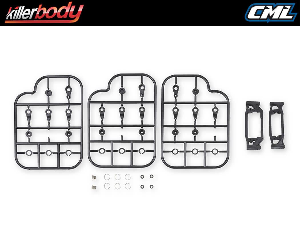 KILLERBODY MERCURY CHASSIS KIT FITS KB48765 JEEP RUBICON BODY