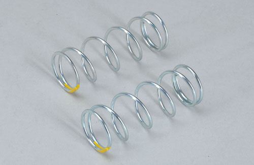 FG Modellsport Damper Spring Sheet (Yellow) 1.6x55 (2)