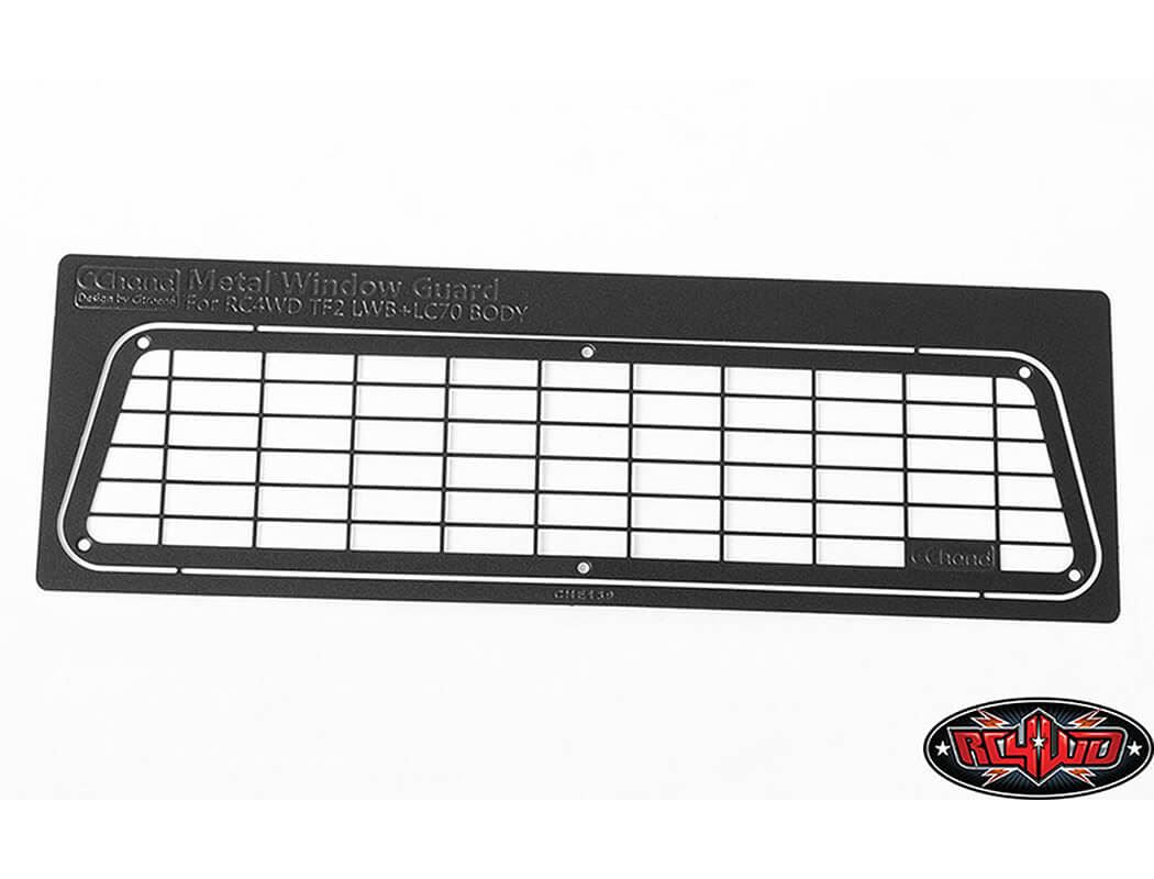 RC4WD METAL REAR WINDOW GUARDS FOR LAND CRUISER LC70 BODY