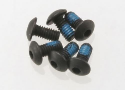 TRAXXAS Screws, 2.5x5mm button-head machine (hex drive) (6)