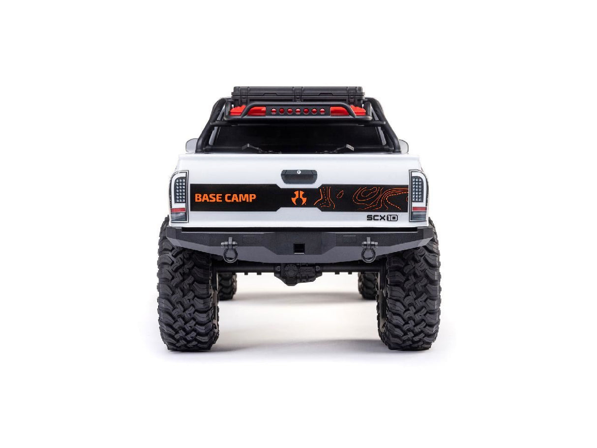 Axial 1/10 Scx10 Iii Base Camp 4X4 Rock Crawler Rtr White