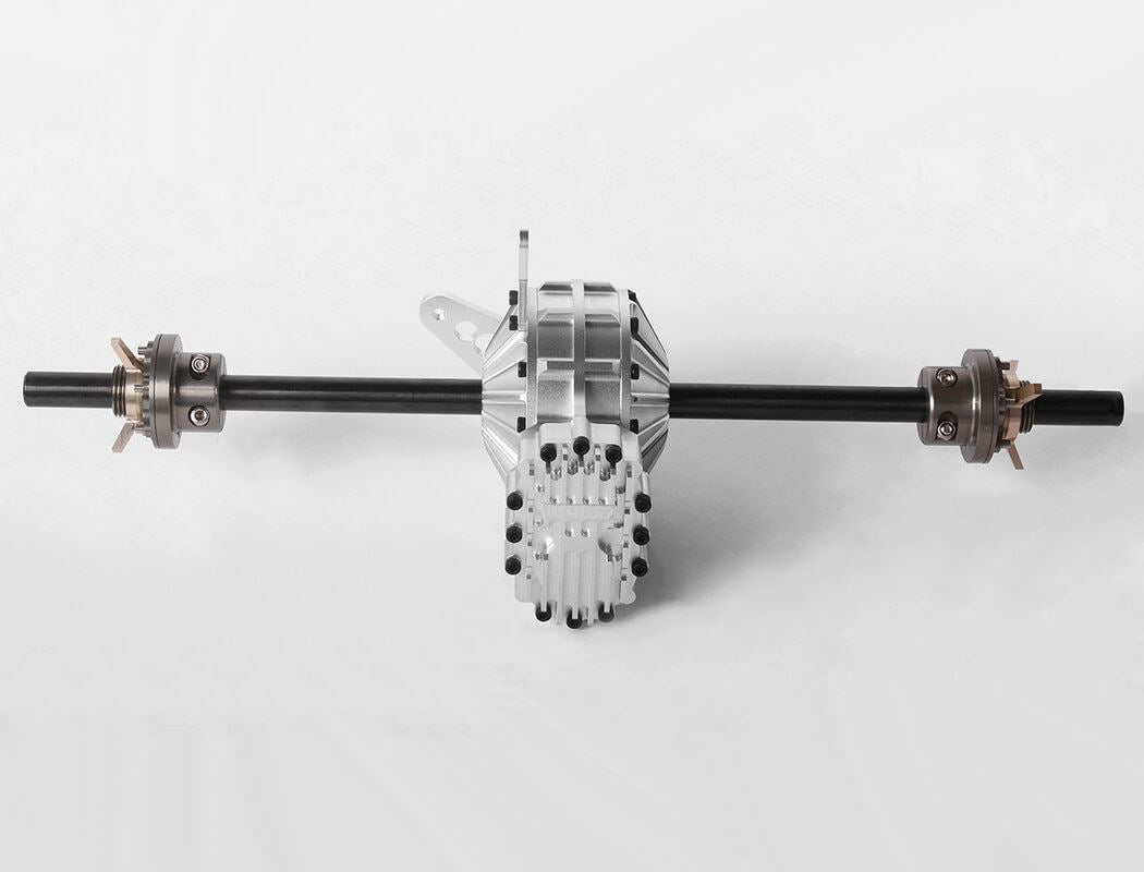 RC4WD 1/4 SCALE ALUMINUM REAR AXLE W/QUICK CHANGE GEARS (SKELL