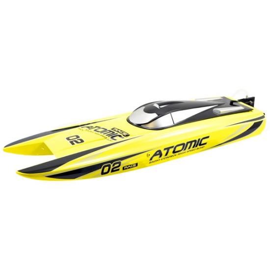 Volantex Racent Atomic 70CM Brushless Racing Boat ARTR (Yellow) - V792-4Y