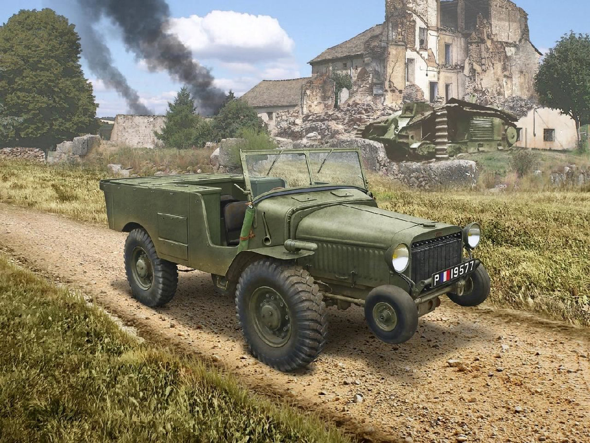 Icm Laffly V15T, Wwii French Artillery Towing Vehicle