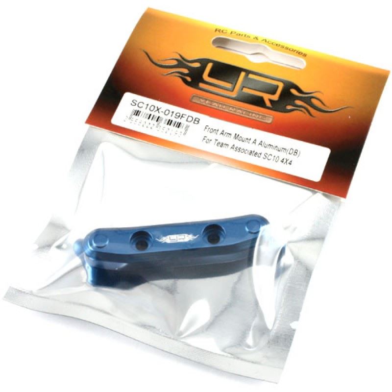 Yeah Racing Front Arm Mount A Aluminum(DB) For Team Associated SC10 4X4