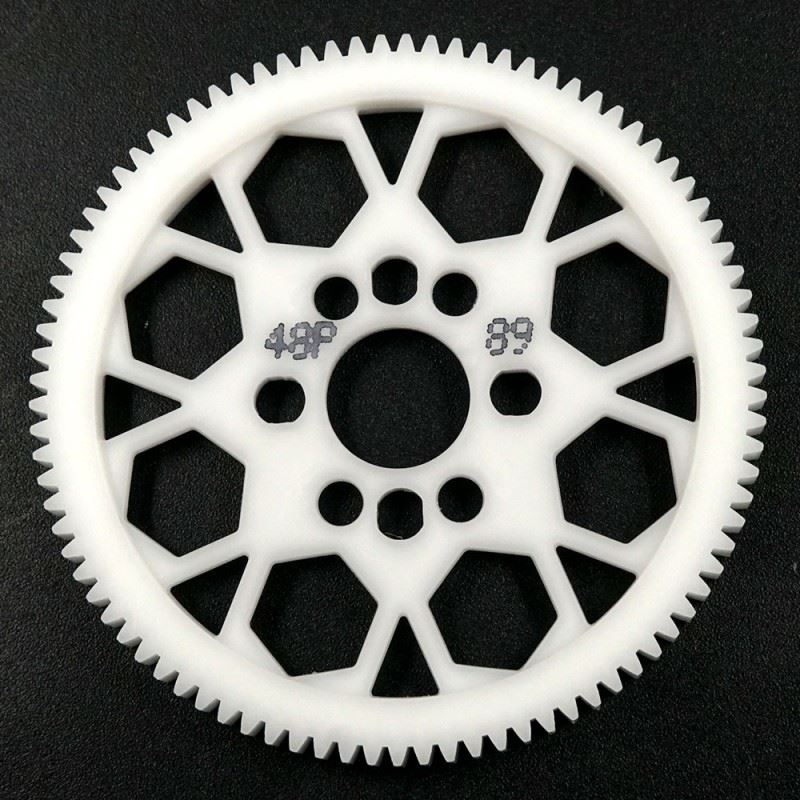 Yeah Racing Competition Delrin Spur Gear 48P 89T For 1/10 On Road Touring Drift