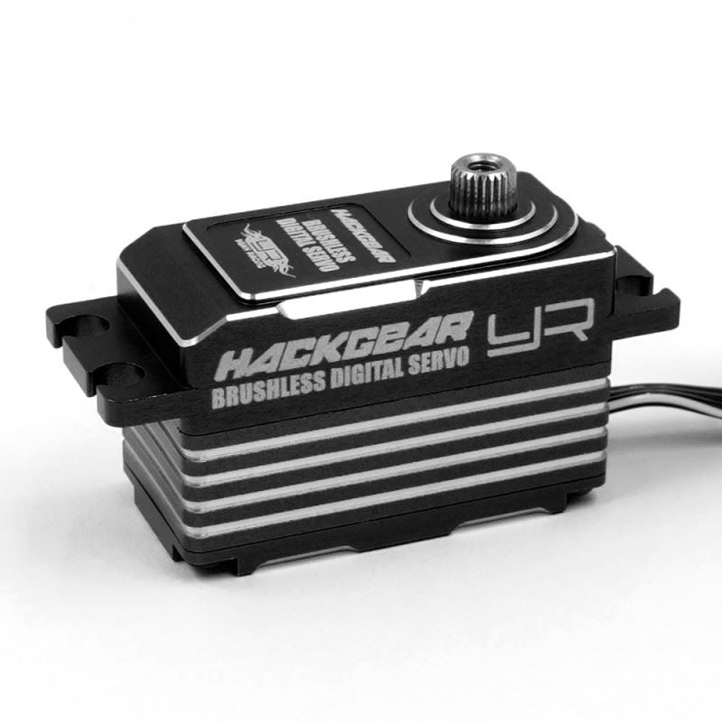 Yeah Racing Aluminium Hackgear Low Profile Digital High Speed Brushless Hv Servo For 1/10 Rc