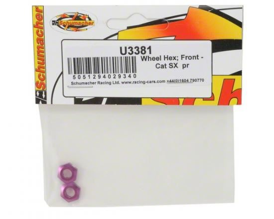 Schumacher Wheel Hex; Front - Cat SX pr