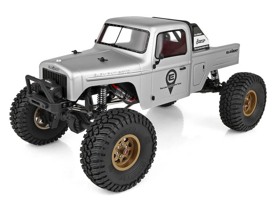 Element Rc Enduro Ecto Trail Truck Rtr Grey W/Portal Axles