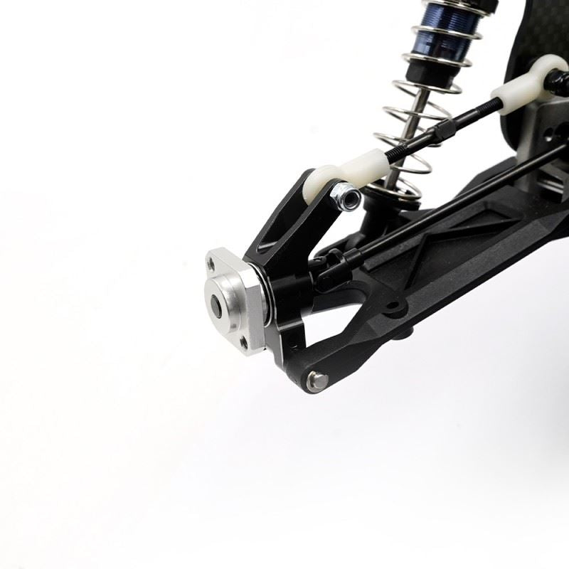 Yeah Racing Aluminum & Carbon Essential Conversion Kit Black For Yokomo Super Dog Fighter Works 91