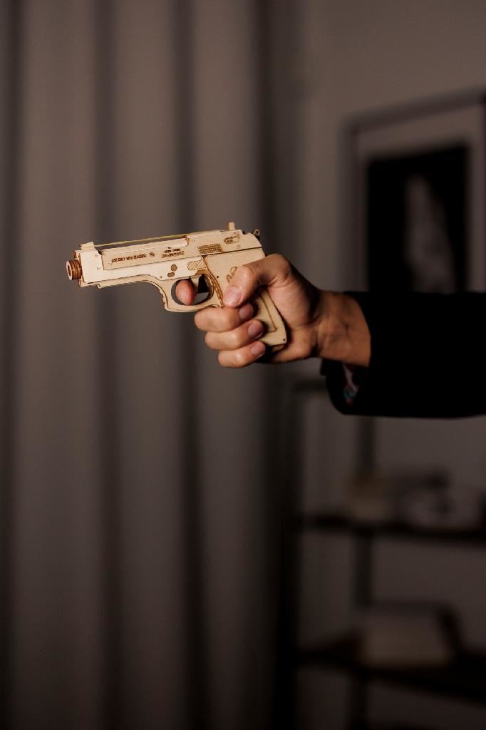WOOD TRICK Gun M1 + shooting range