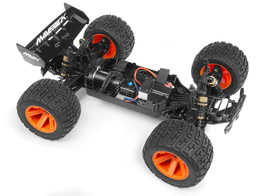 Maverick Quantum XT Flux 80A 1/10 4WD Stadium Truck - Blue/Orange
