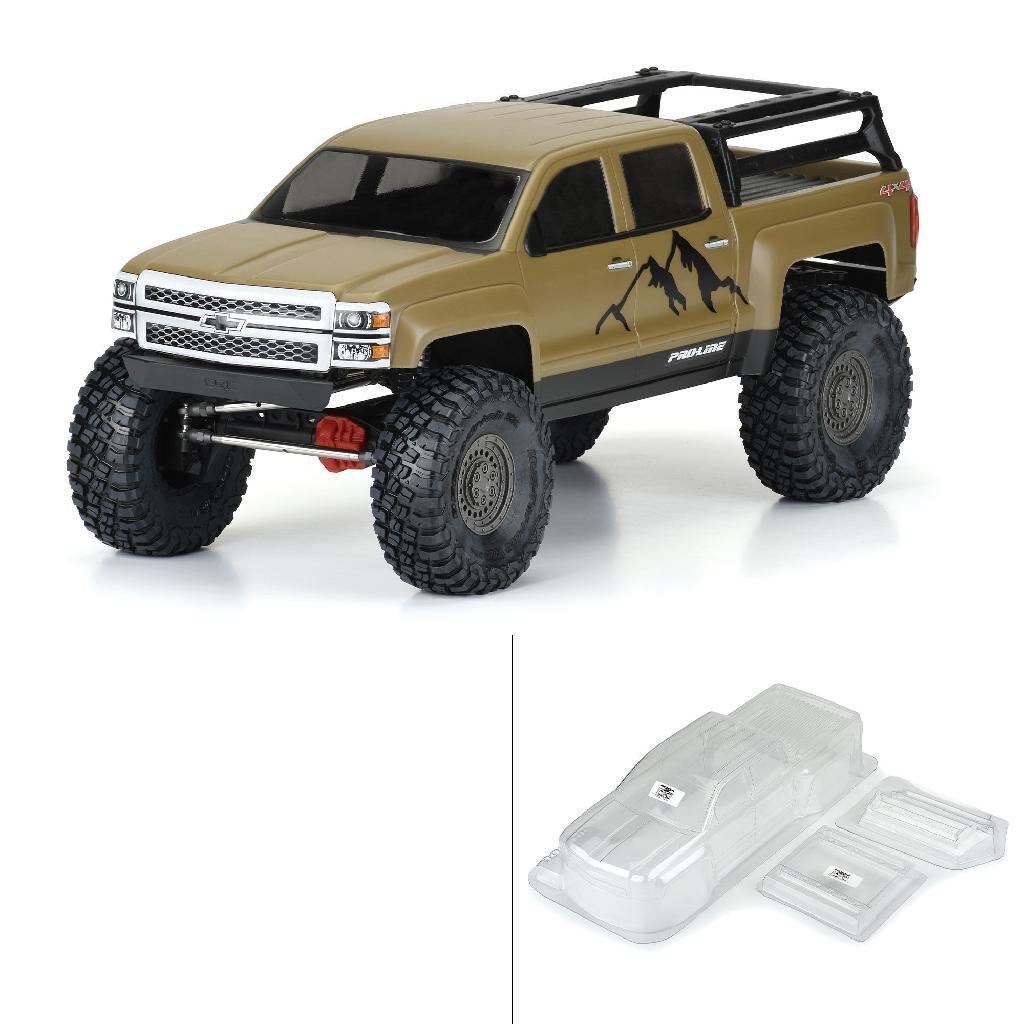 Proline 1/10 2015 Chevrolet Silverado Clear Body 13.9In Wb