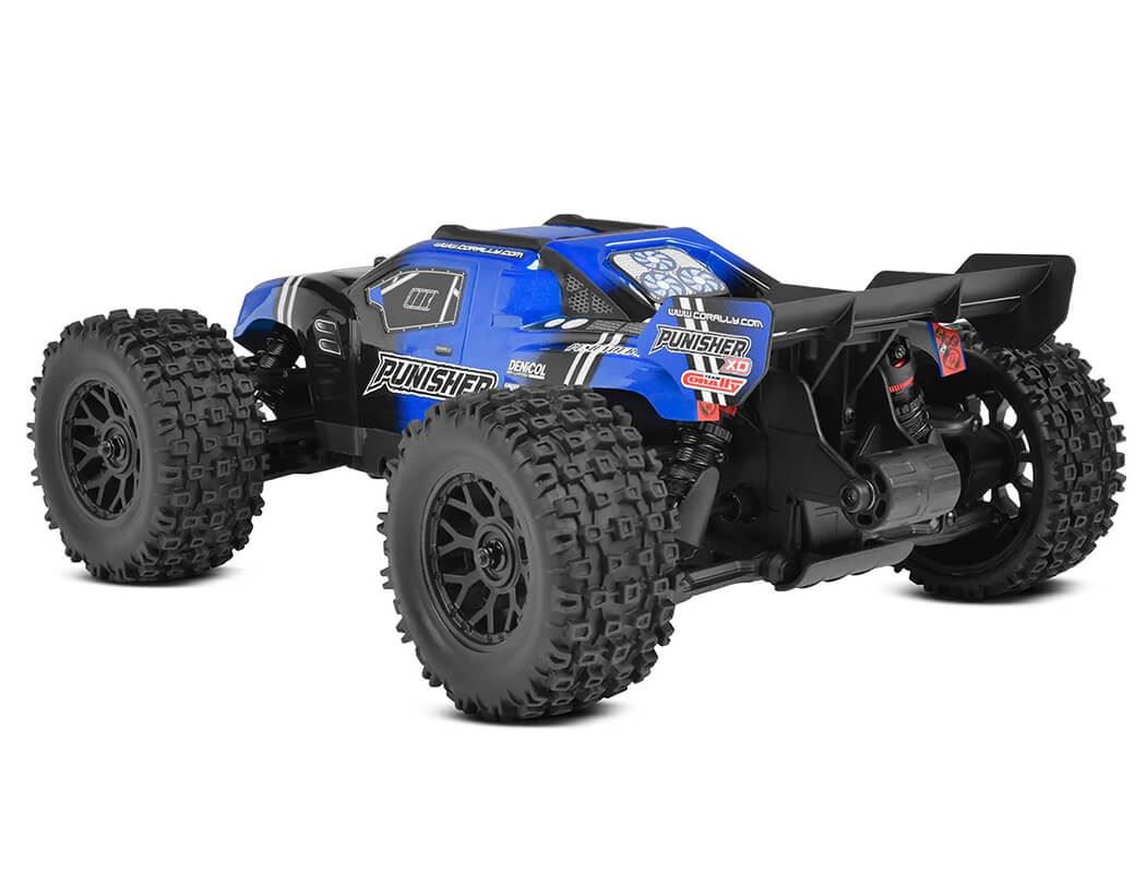 Corally Punisher Xd Rtr Truck - Blue