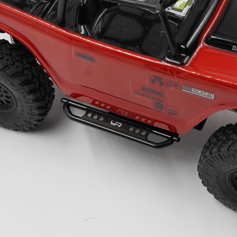 Yeah Racing Metal Rock Sliders For Axial SCX24 Jeep Deadbolt