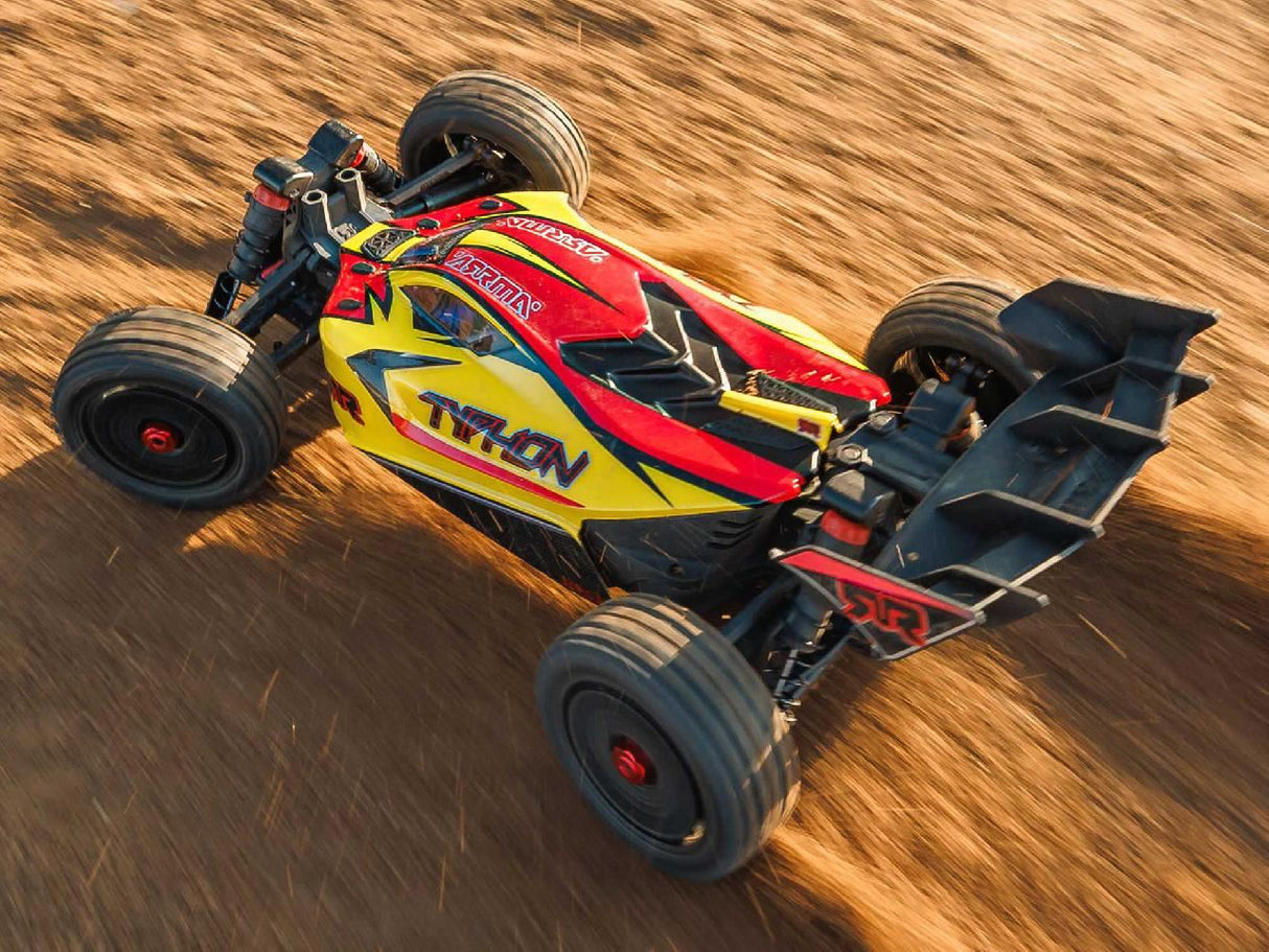 Arrma 1/8 Typhon Mega 665 4X4 Rtr Buggy Yellow